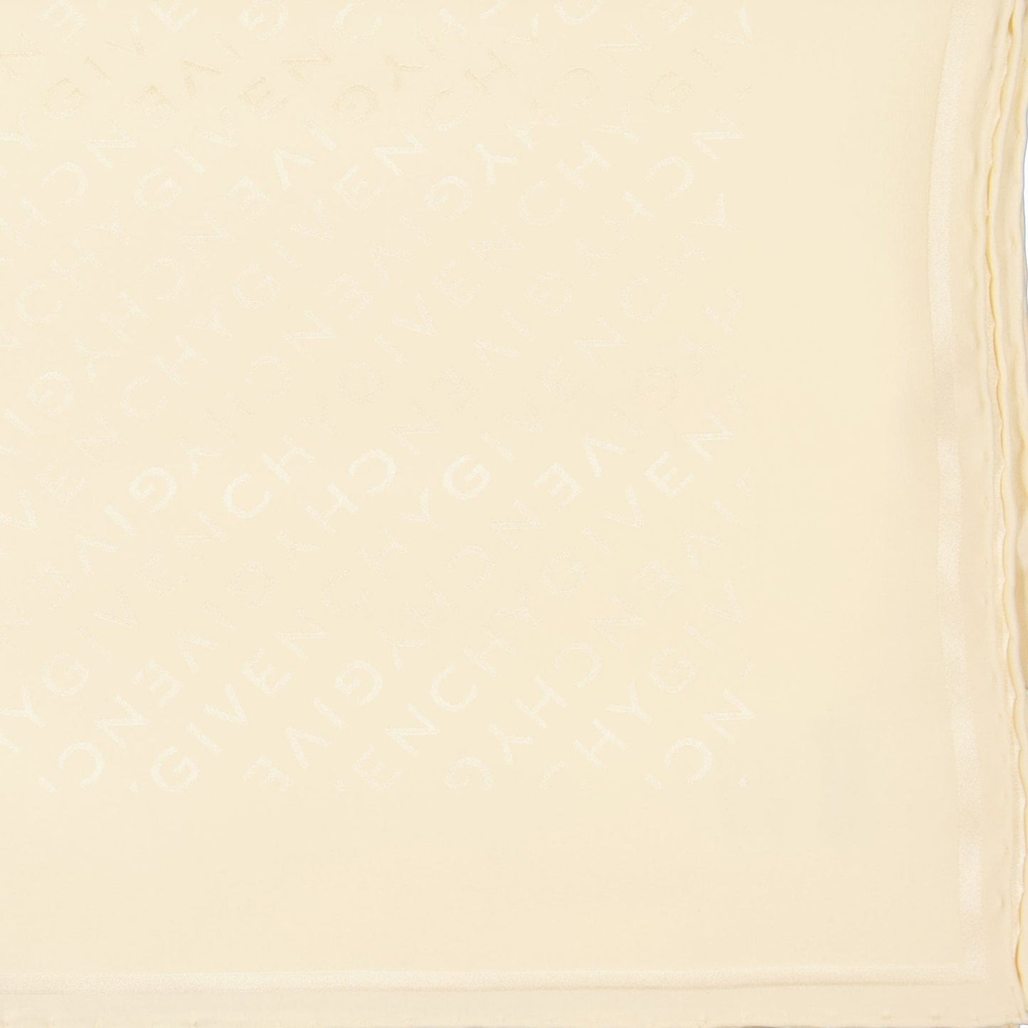 Monogram Scarf – Beige