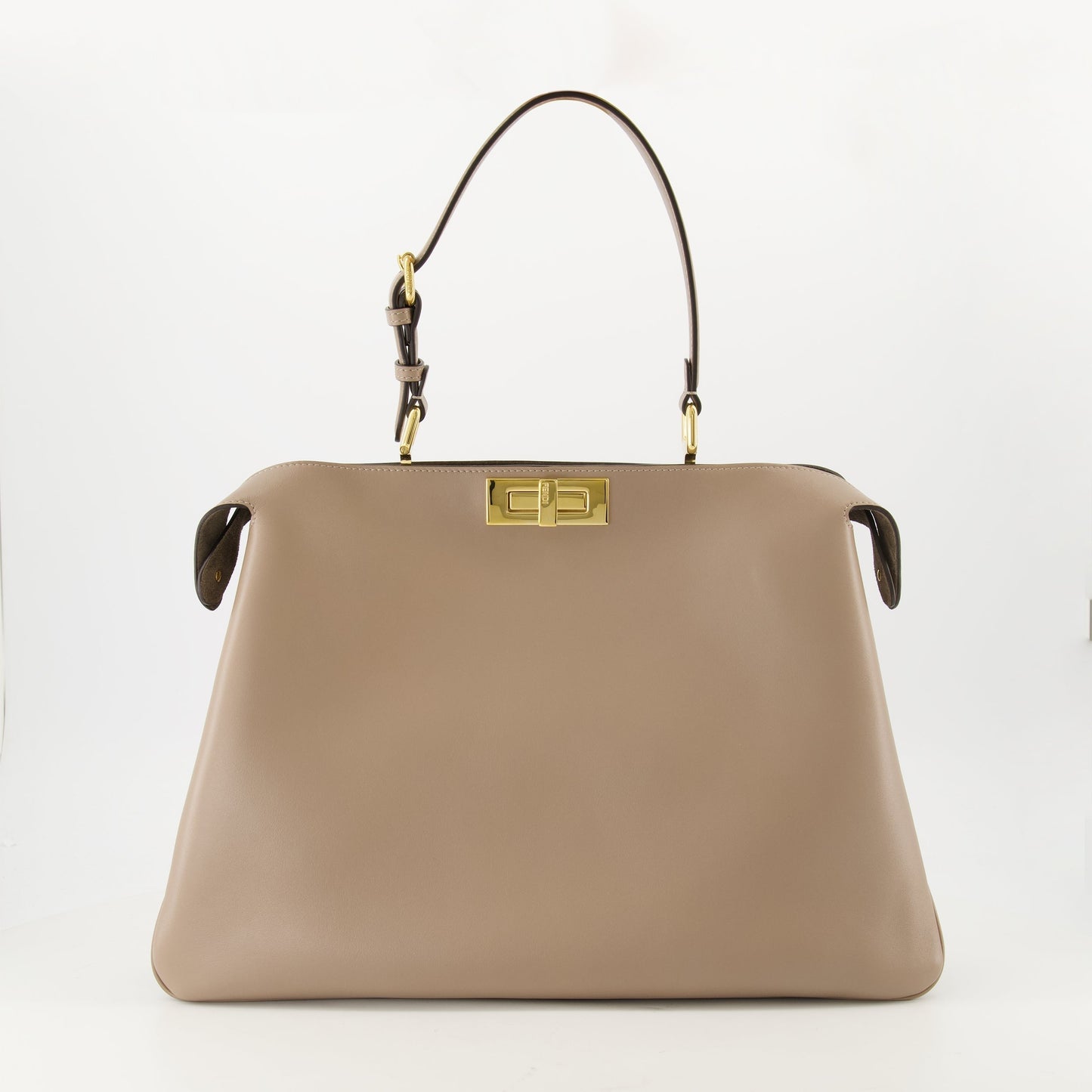 Peekaboo ISeeU Large – Beige Leather