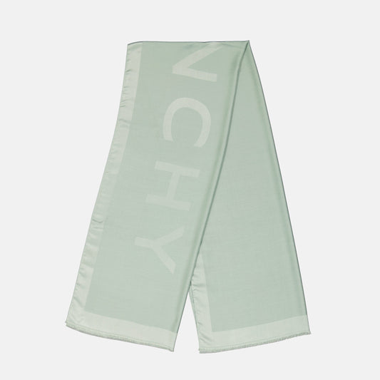 Logo Scarf – Mint Green