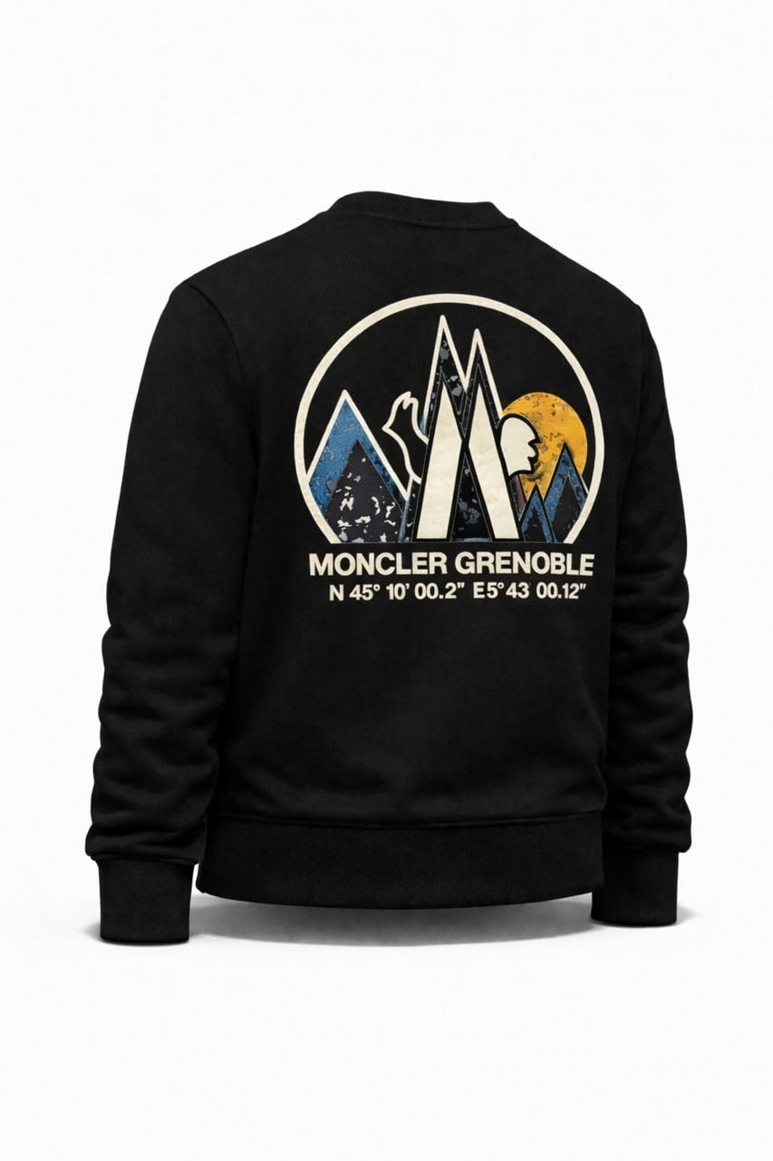 Grenoble Graphic Cotton Sweatshirt
