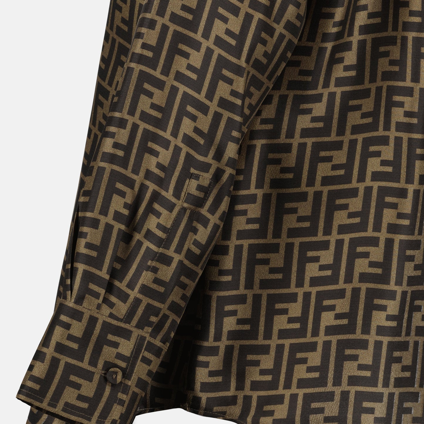 Monogram Silk Shirt