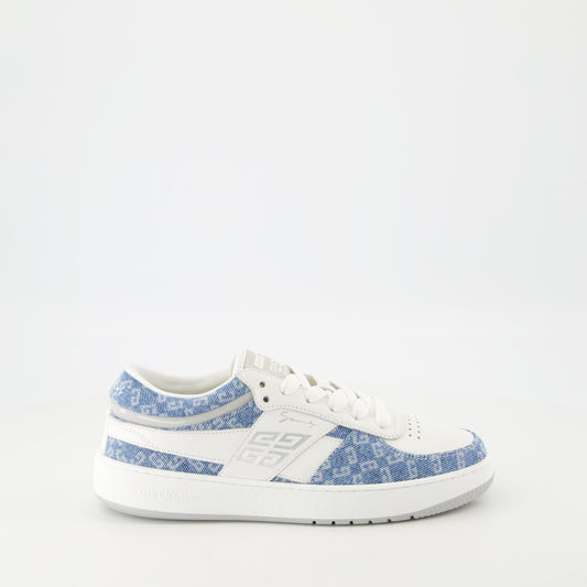 Denim Panel Sneakers