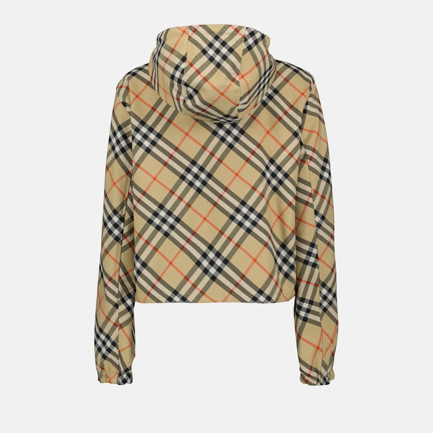 Vintage Check Hooded Jacket