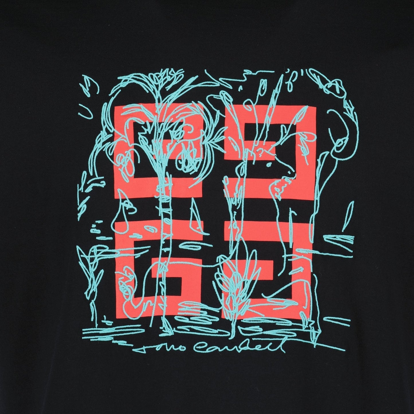 4G Logo Organic Cotton T-Shirt