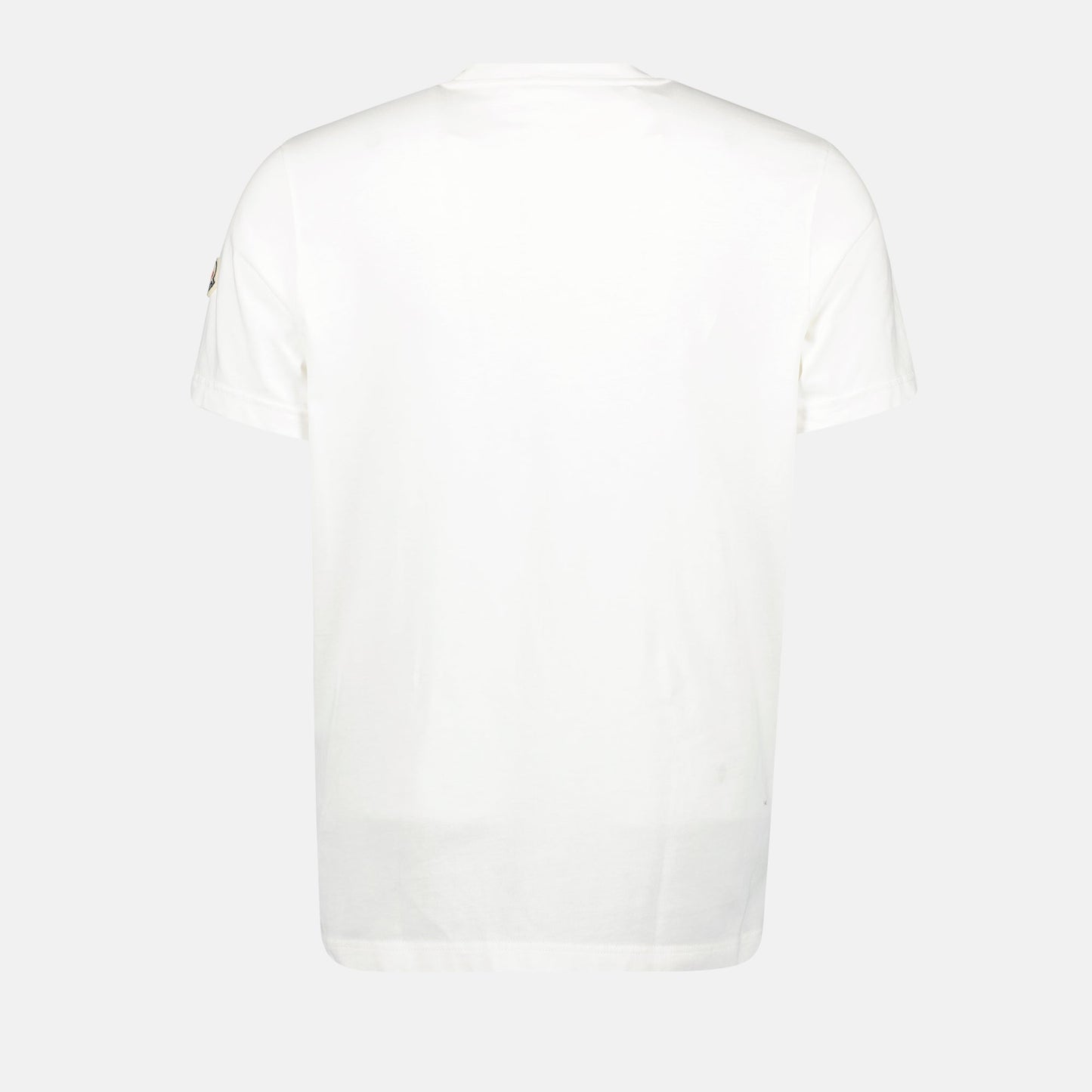 Printed T-Shirt White Felt Logo
