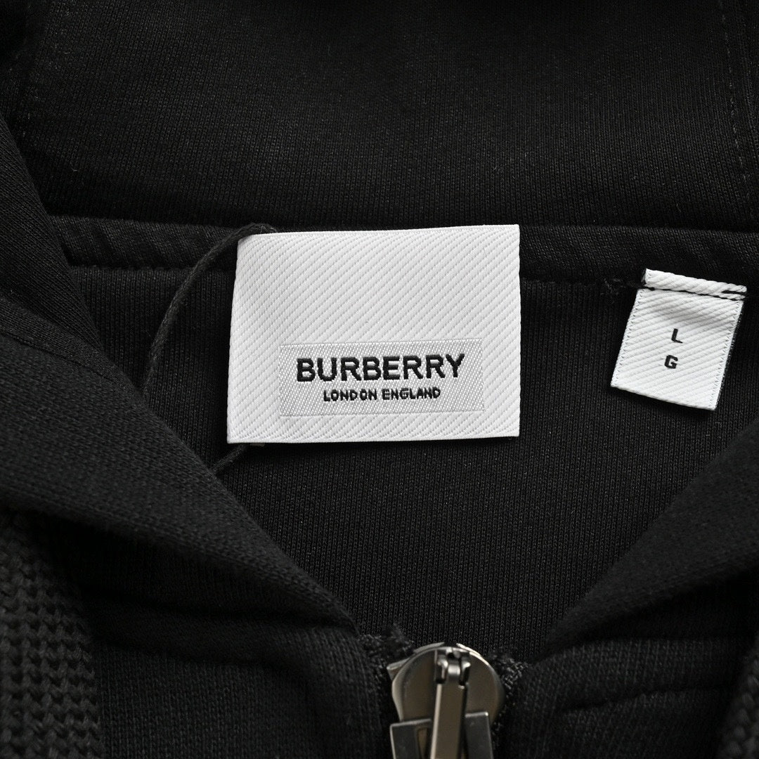 Icon Zip-Up Hoodie – Black
