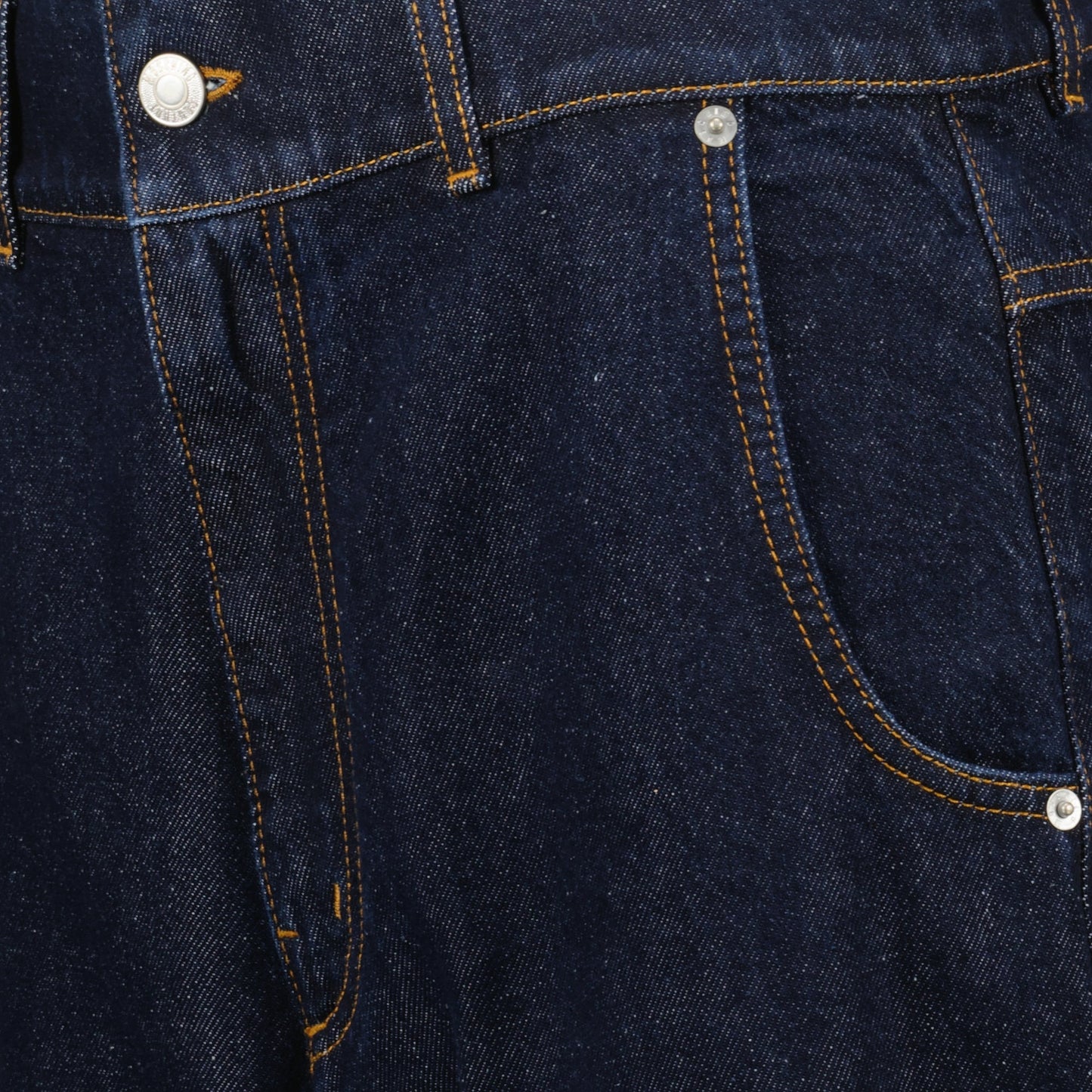Straight-Leg Denim Jeans