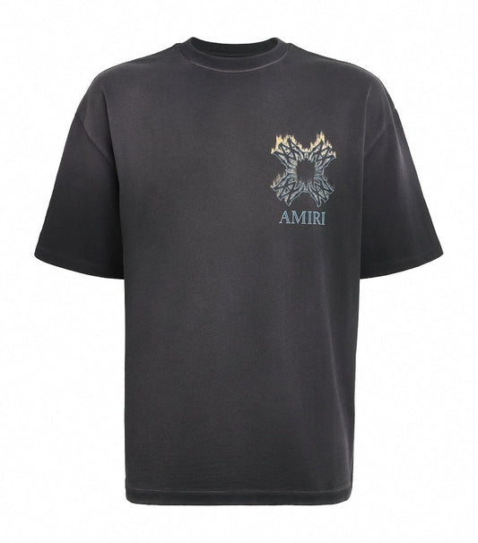MA Quad Flames Oversized Cotton T-Shirt