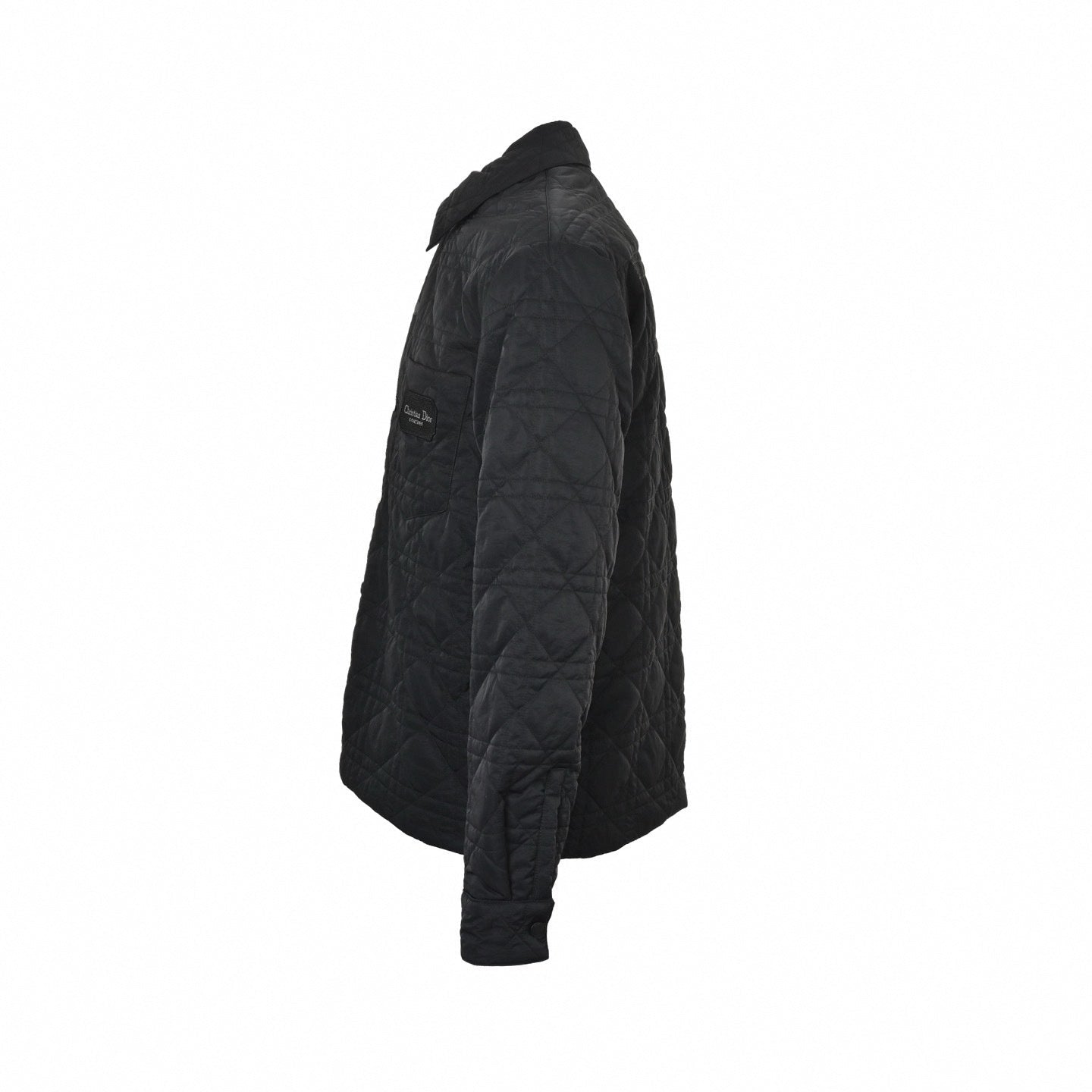 Quilted Couture Jacket – Black