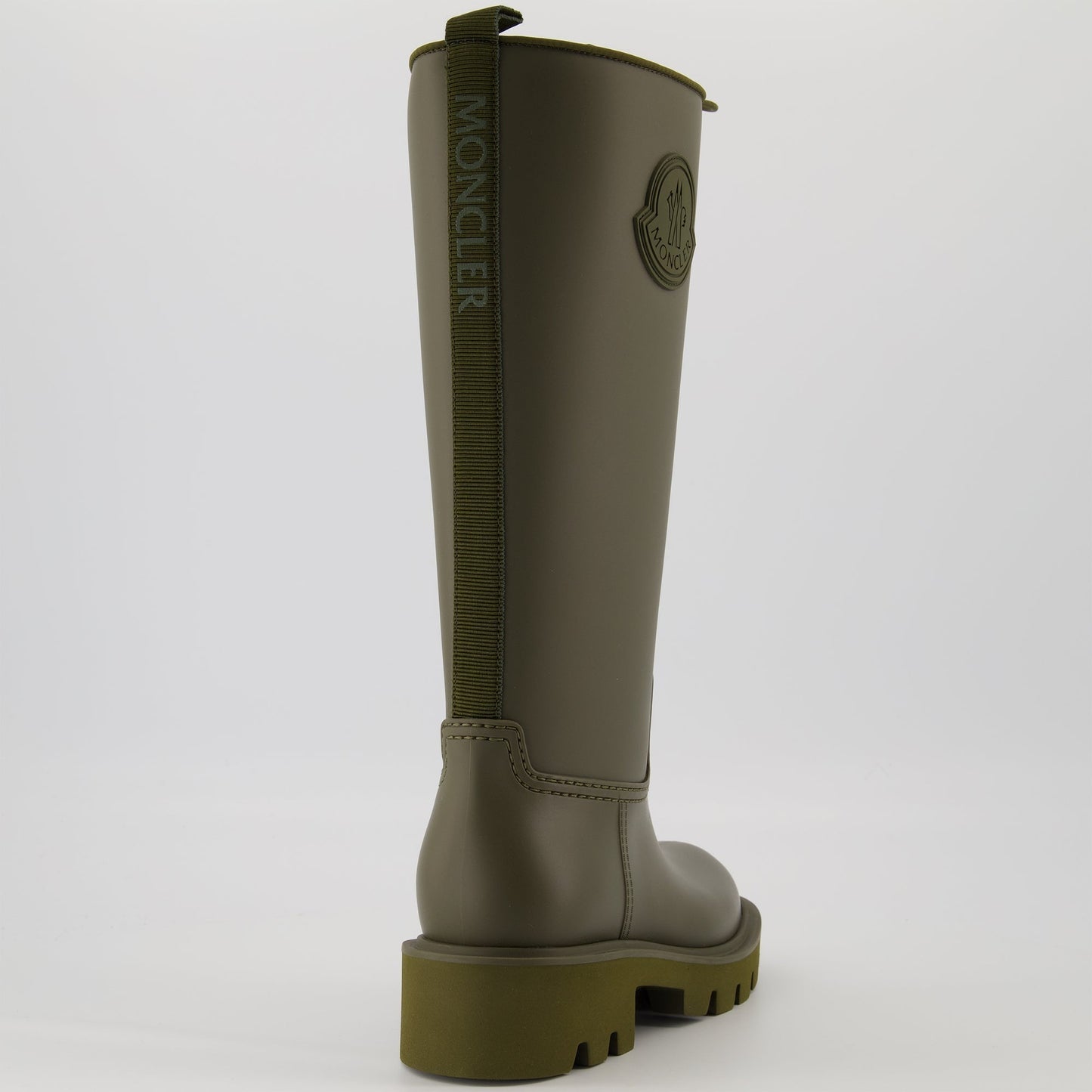 Ginette Tall Rain Boots – Olive Green