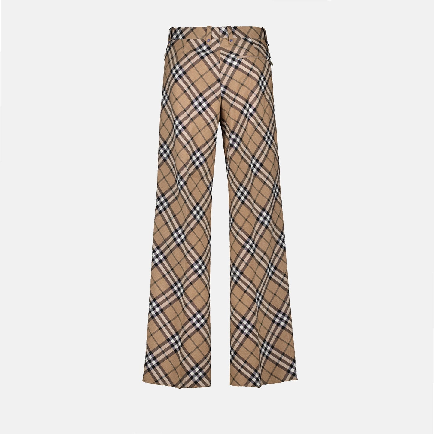 Checked Pants