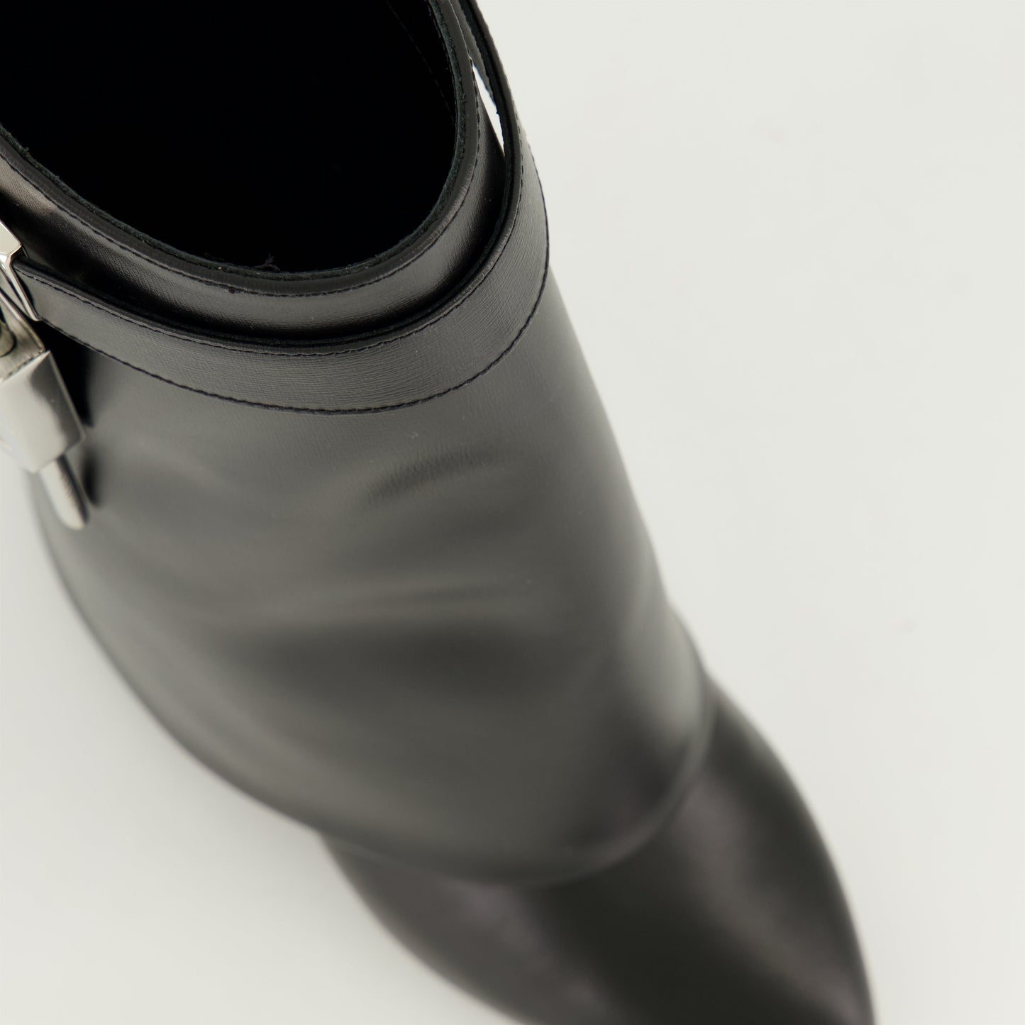 Shark Lock Wedge Boots