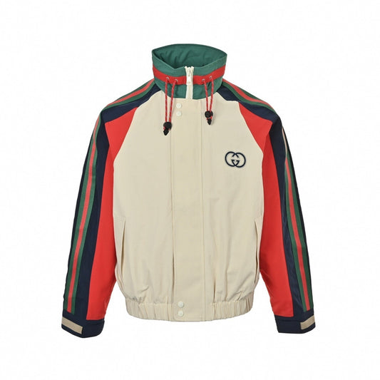 Retro Colorblock Track Jacket