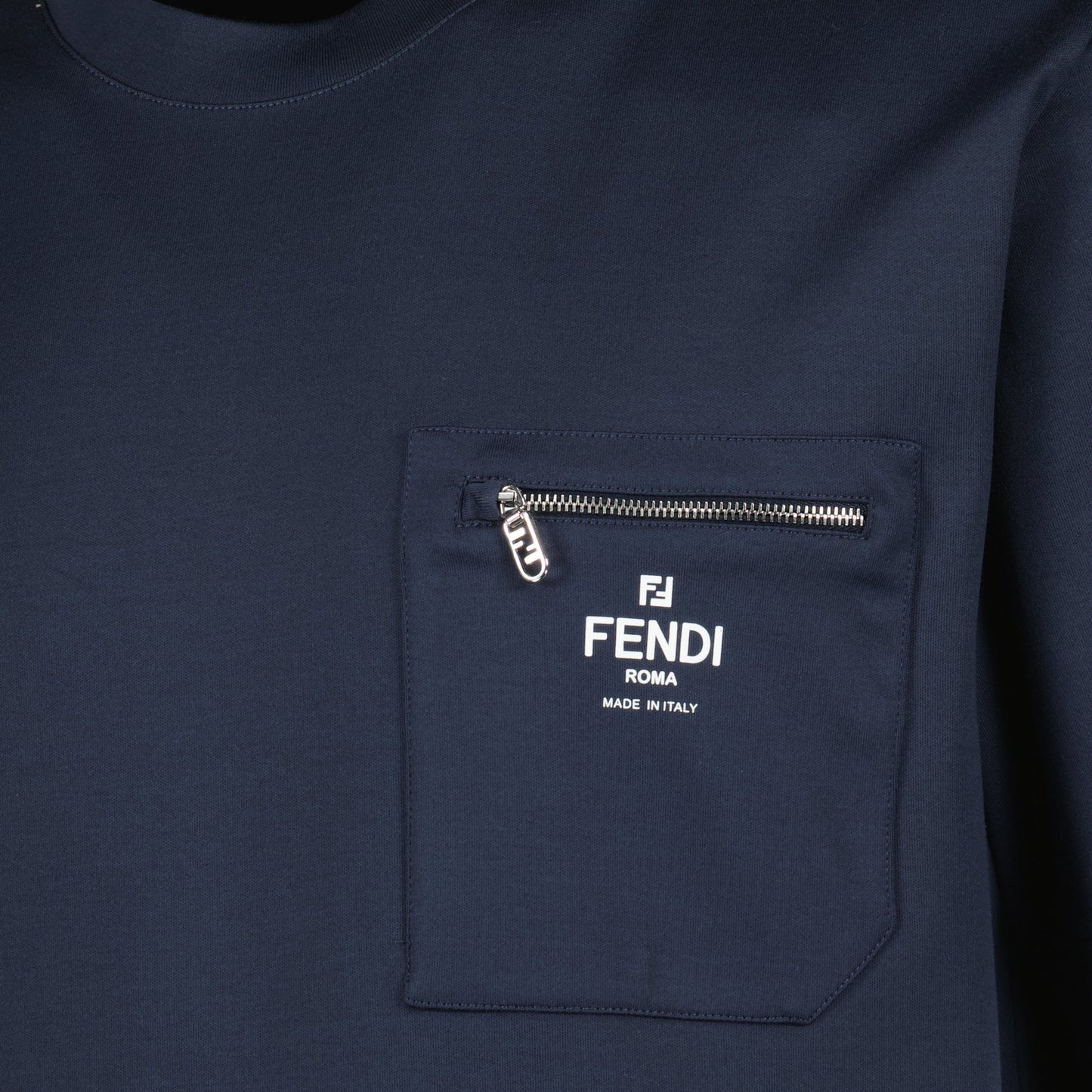 Roma Logo Cotton T-Shirt