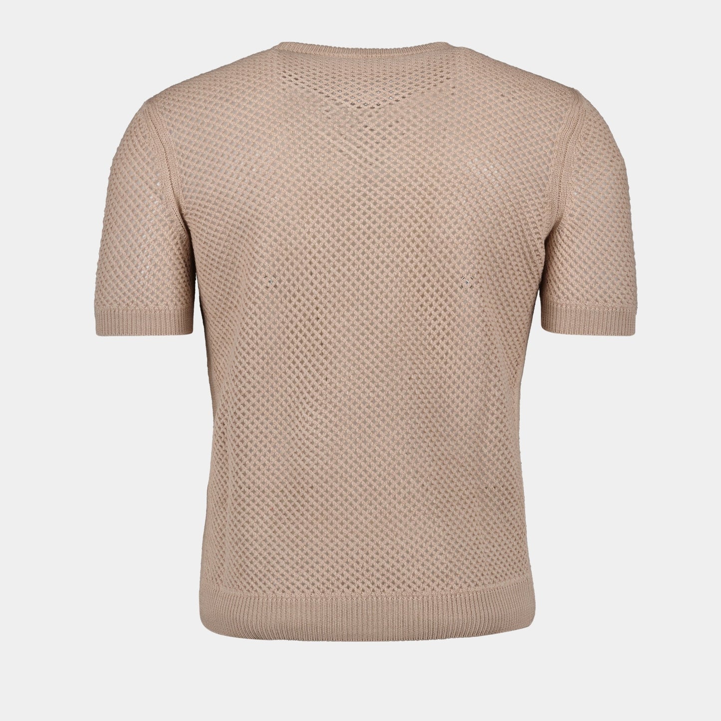 Mesh Cotton T-Shirt