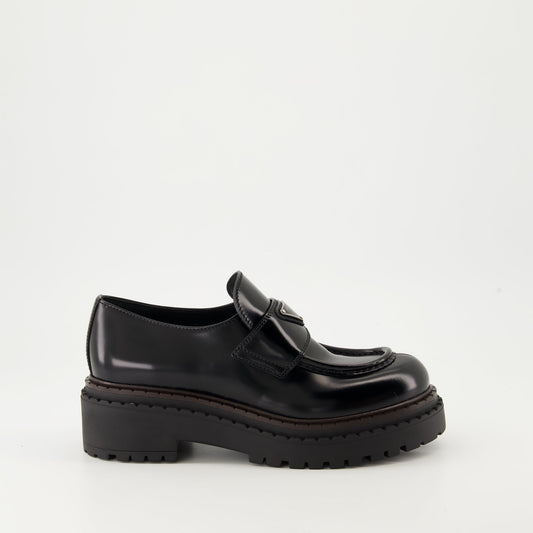 Chunky Leather Loafers