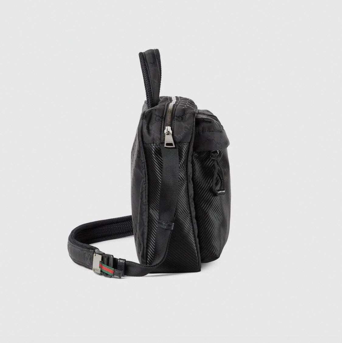 Black Crossbody Utility Bag