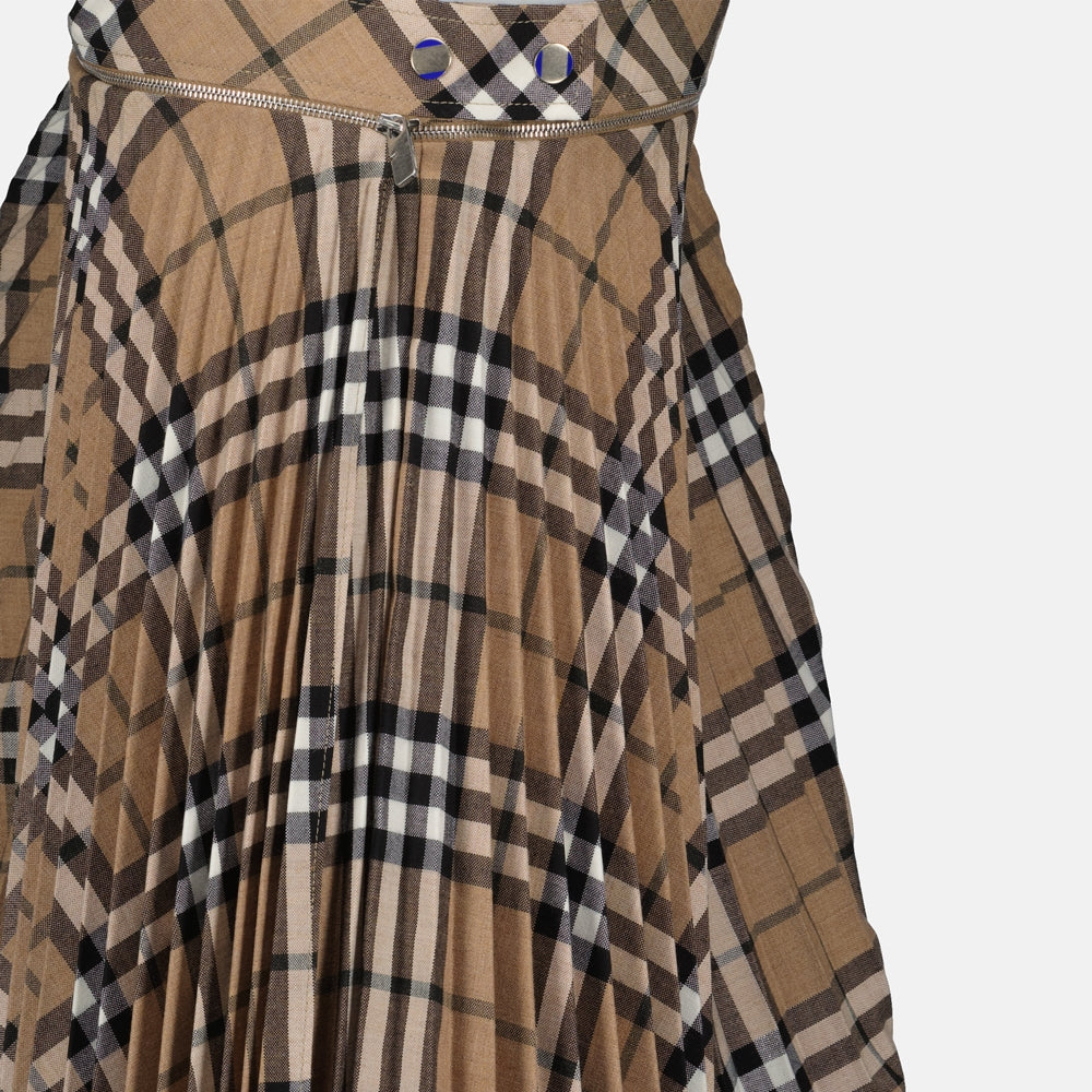 Checked Skirt