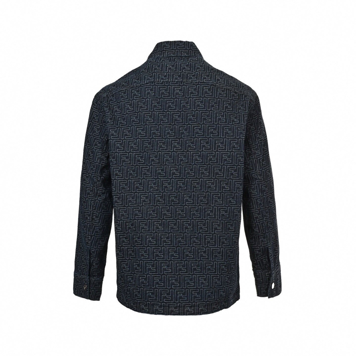 Roma FF Monogram Denim Overshirt