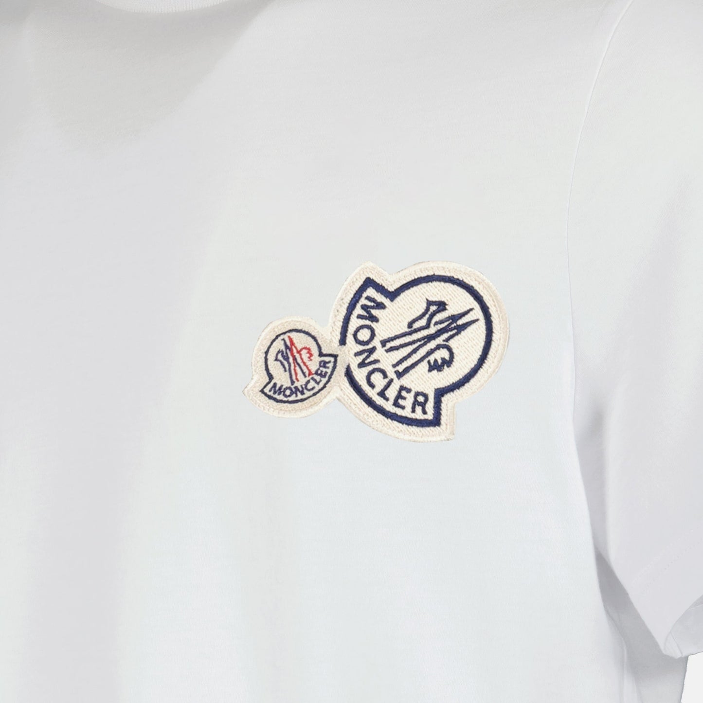 White Double Logo T-Shirt