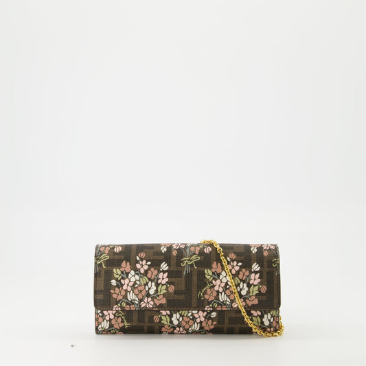 Floral Chain Wallet