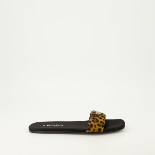 Leopard Print Slides