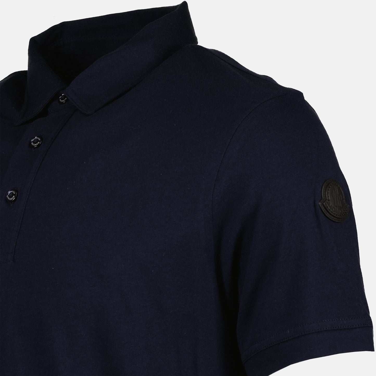 Moncler Navy Polo Shirt