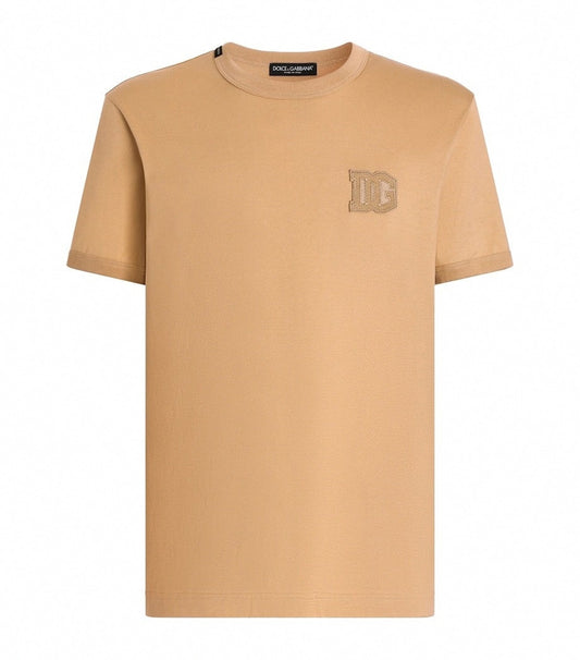 D&G Cotton Logo Patch T-Shirt