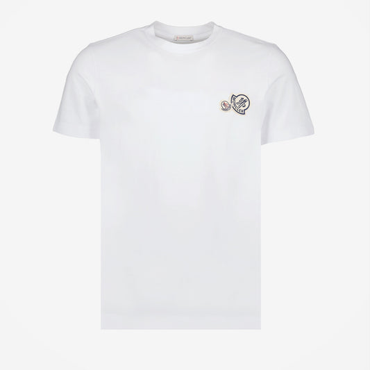 White Double Logo T-Shirt