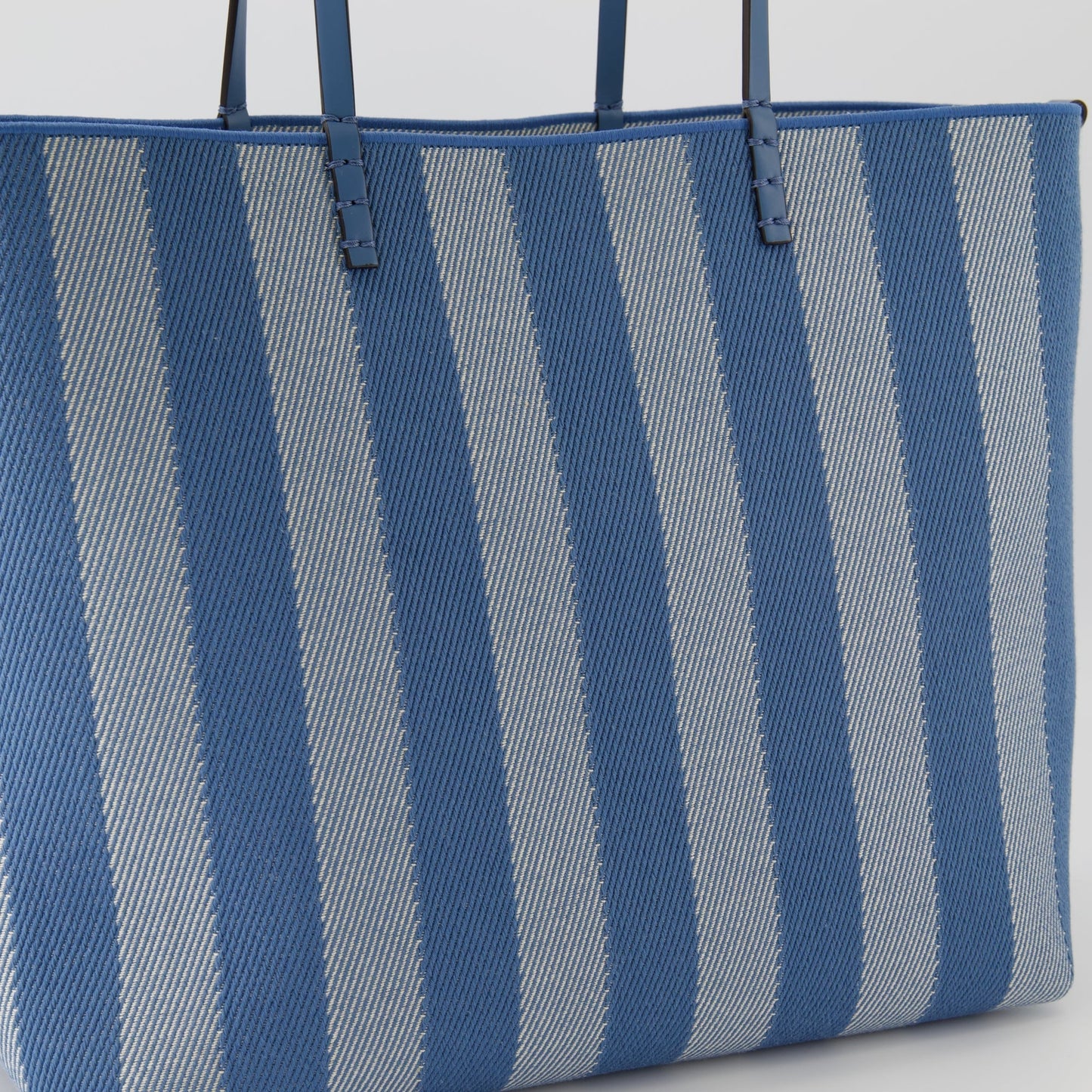 Striped Canvas Tote