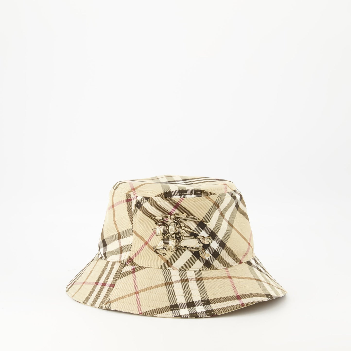 Vintage Check Logo Bucket Hat