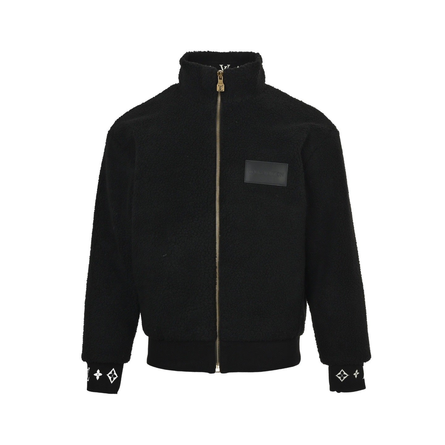 Teddy Fleece Stand-Collar Jacket