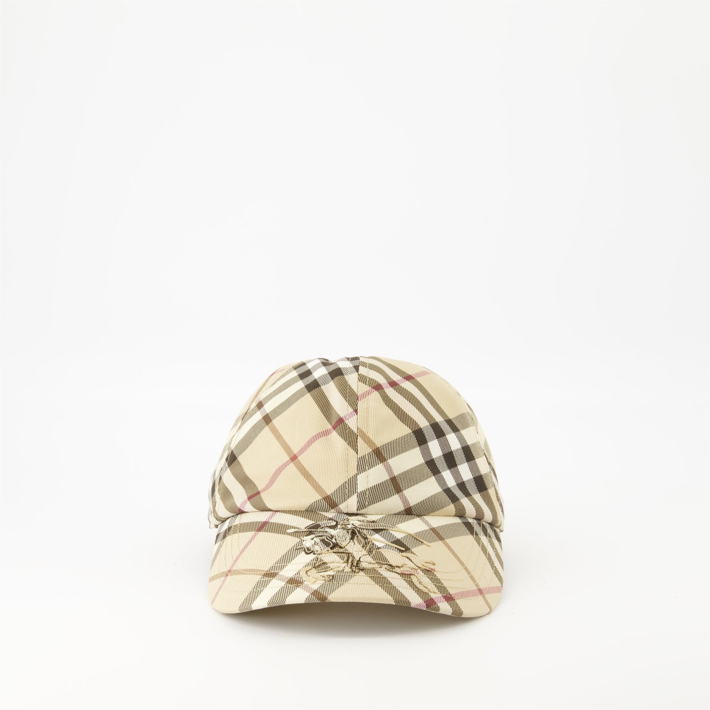 Vintage Check Logo Baseball Cap