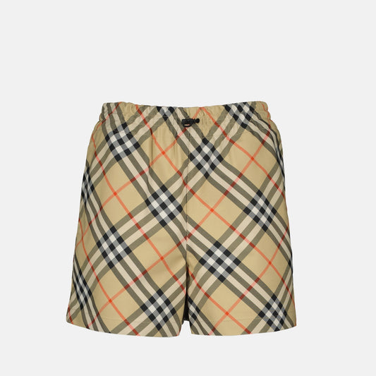 Check Plaid Shorts