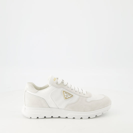 White Runner Sneakers