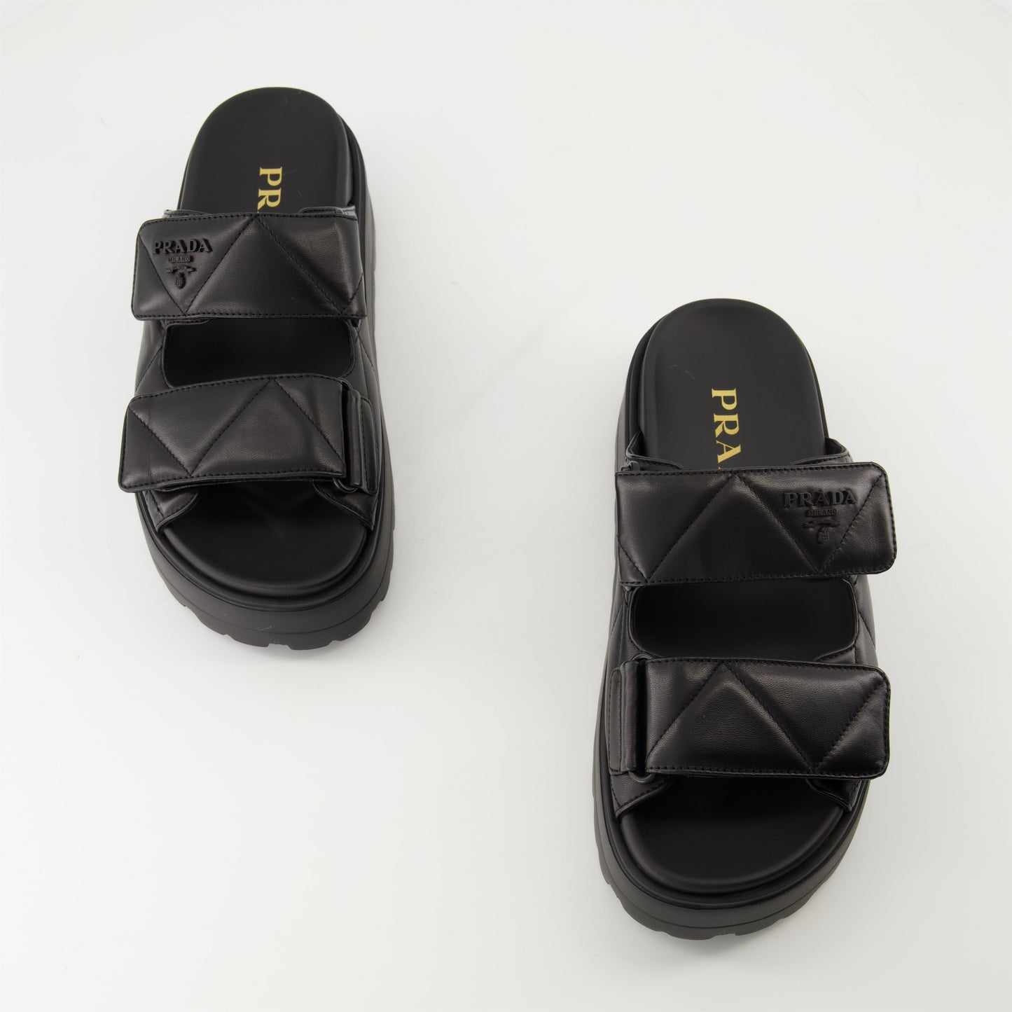 Quilted Platform Sandals