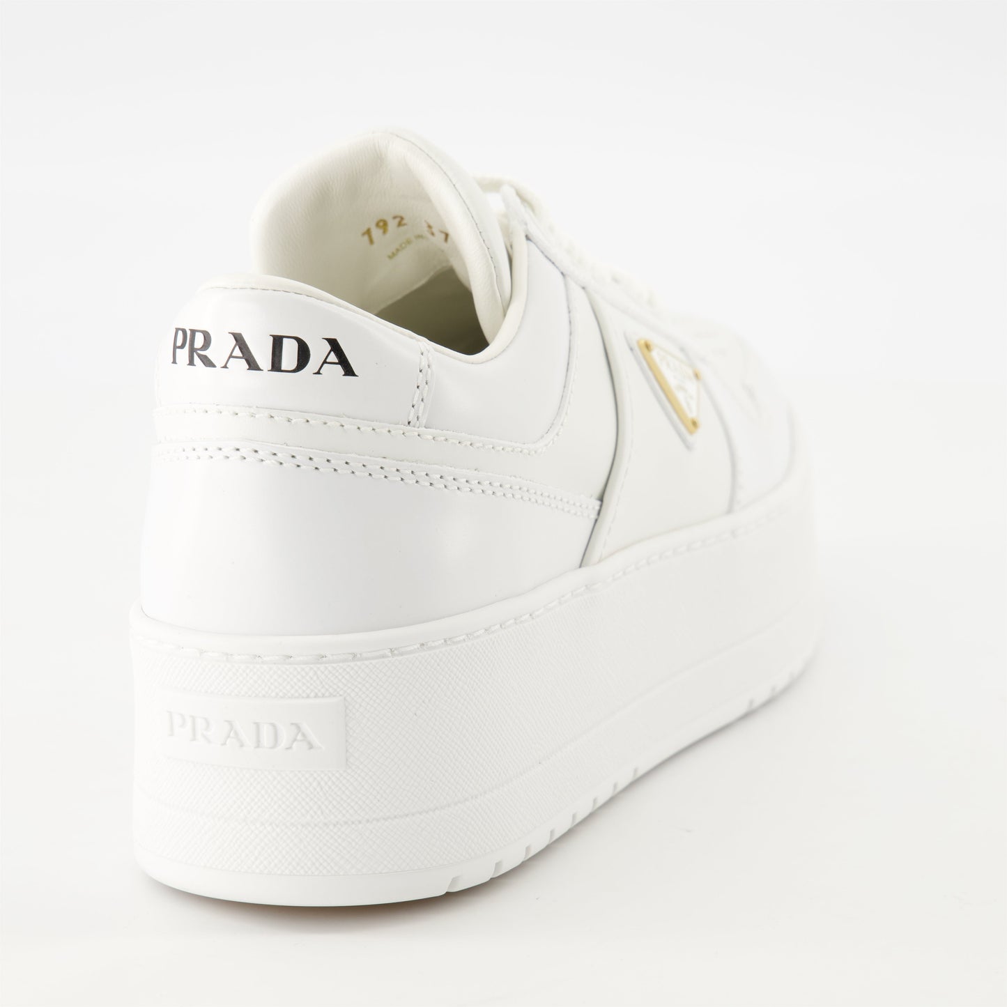 All-White Platform Sneakers