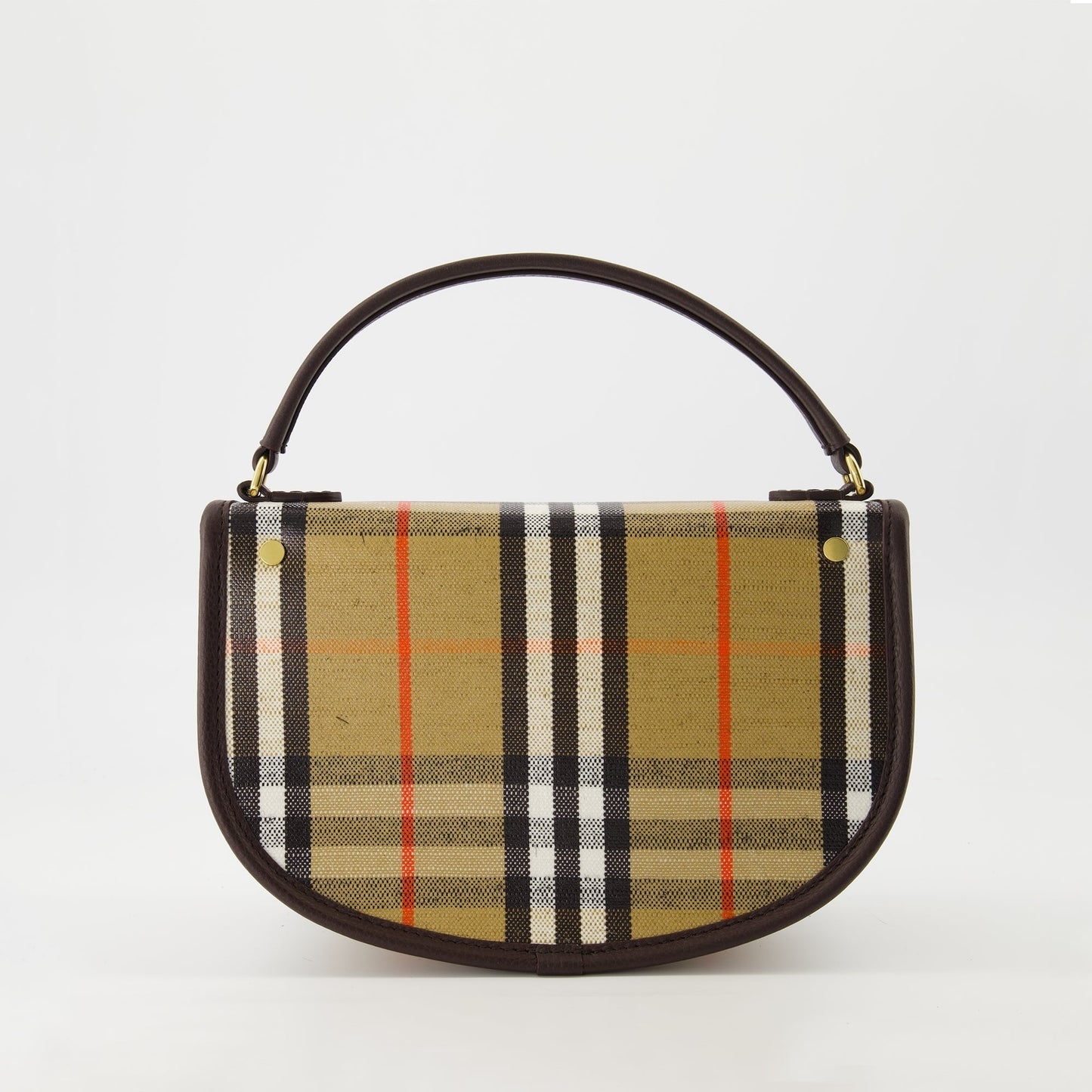 Check Mini Shoulder Bag-Archive Beige & Brown