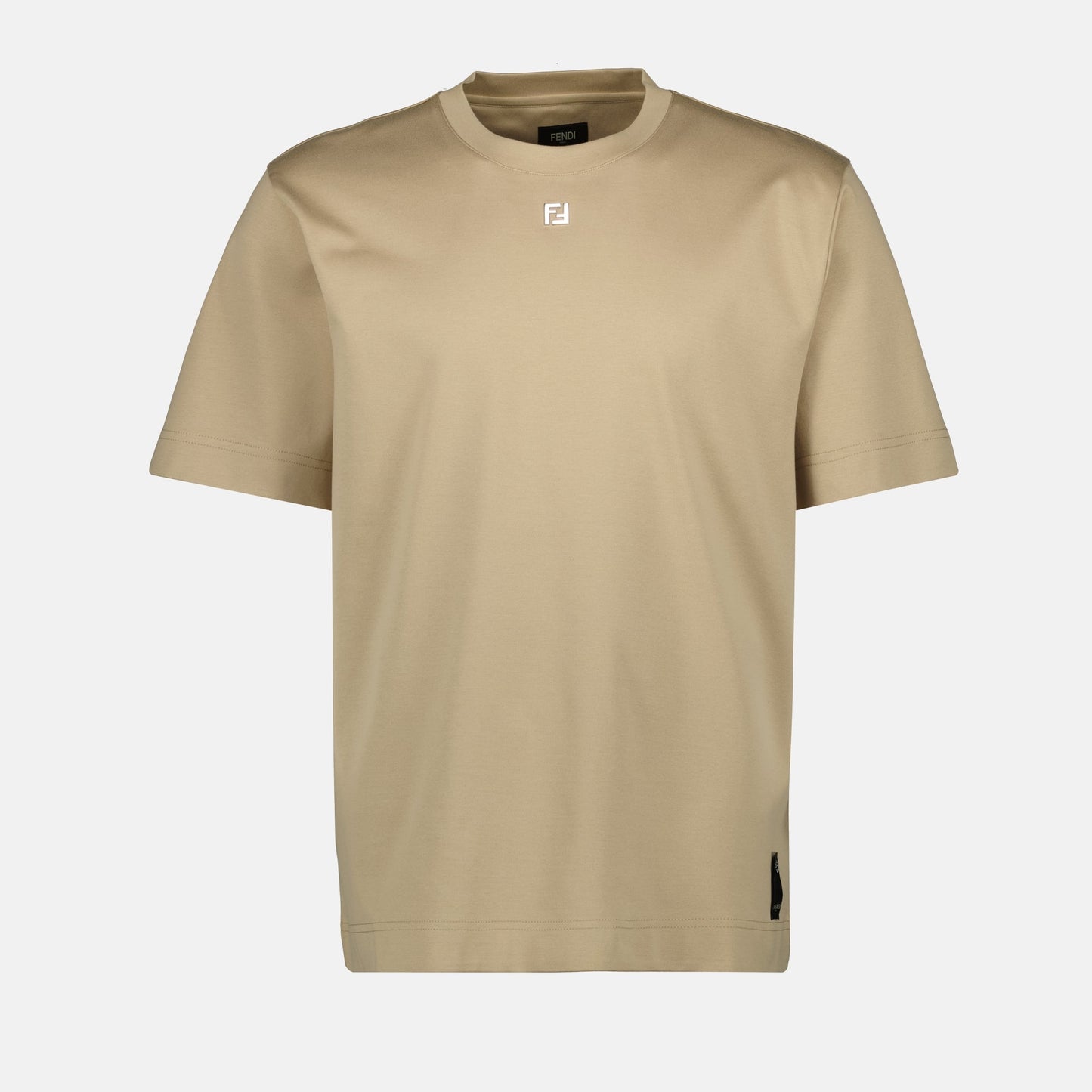 FF Metal Logo Cotton T-Shirt