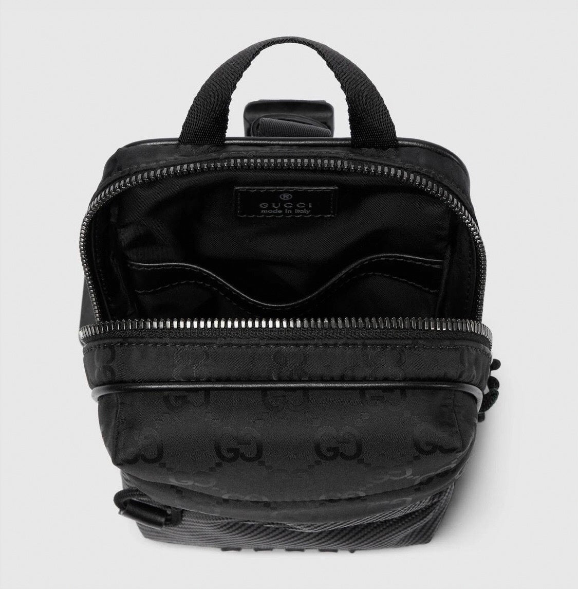 Mini Black Crossbody Utility Bag