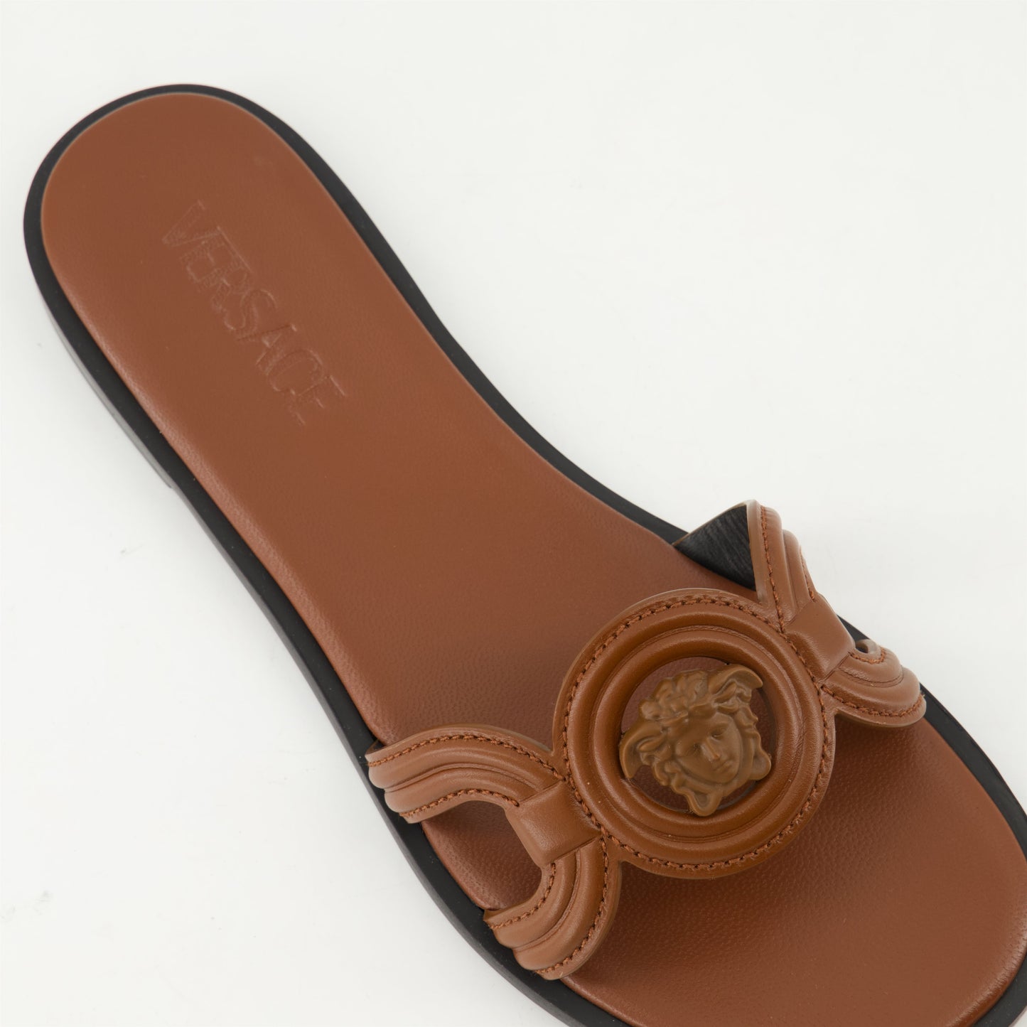 Medusa Flat Slide Sandals