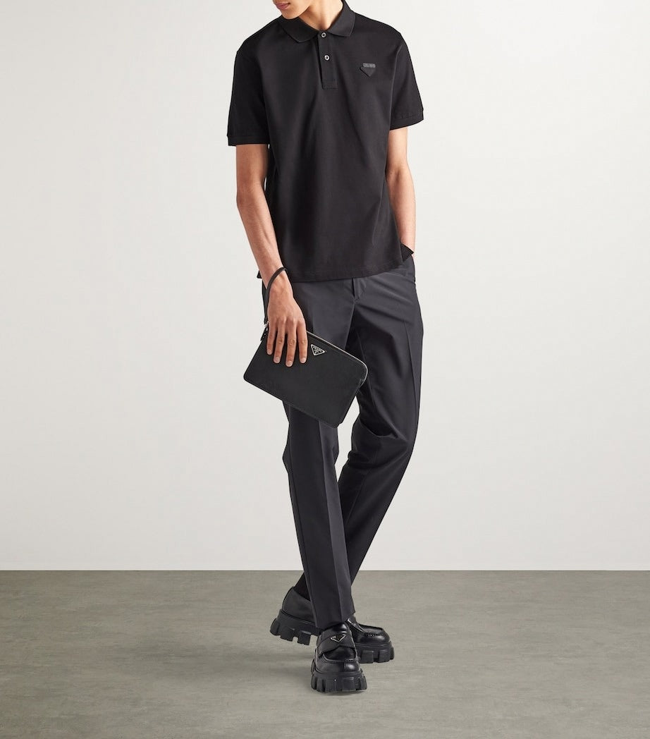 Cotton Piqué Polo Shirt