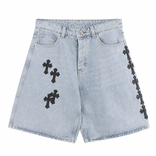 Hearts Cross Patch Shorts