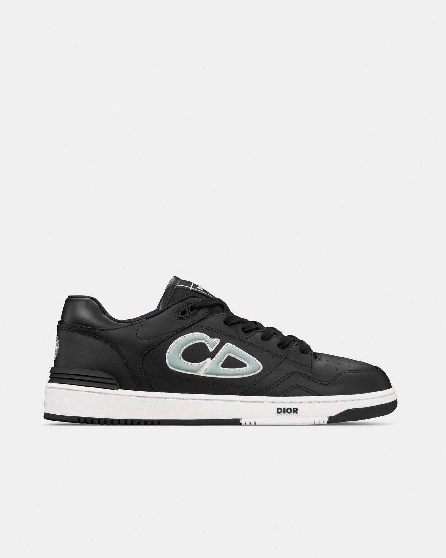 B57 Low-Top Sneaker – Black with Ice Blue CD Signature