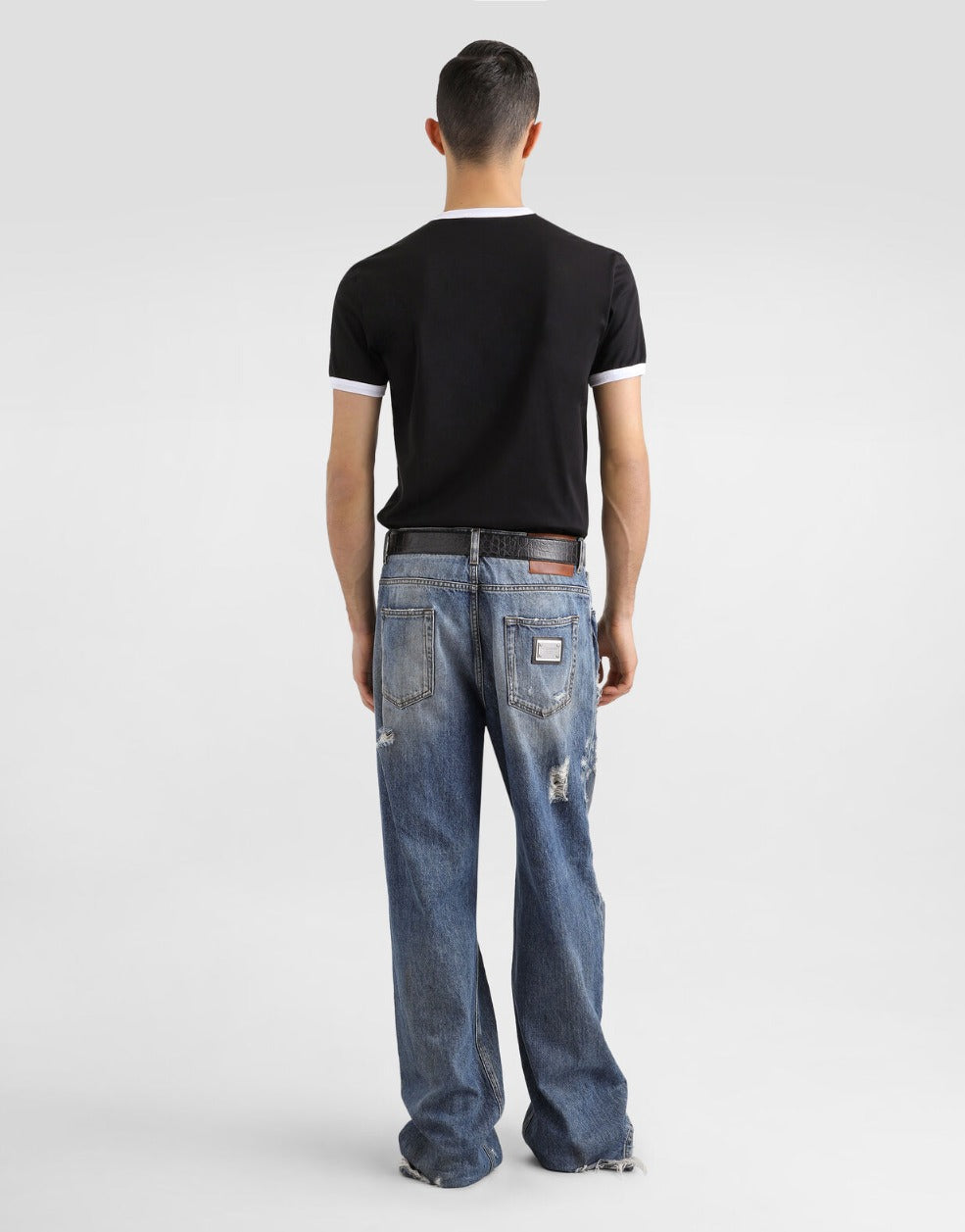 Cotton T-Shirt with DG Print