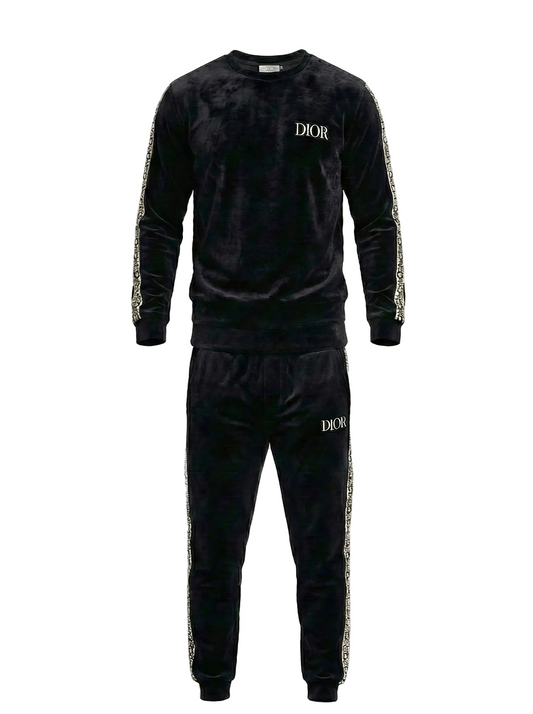 Logo Knit Sweatshirt with Signature Sleeve Band