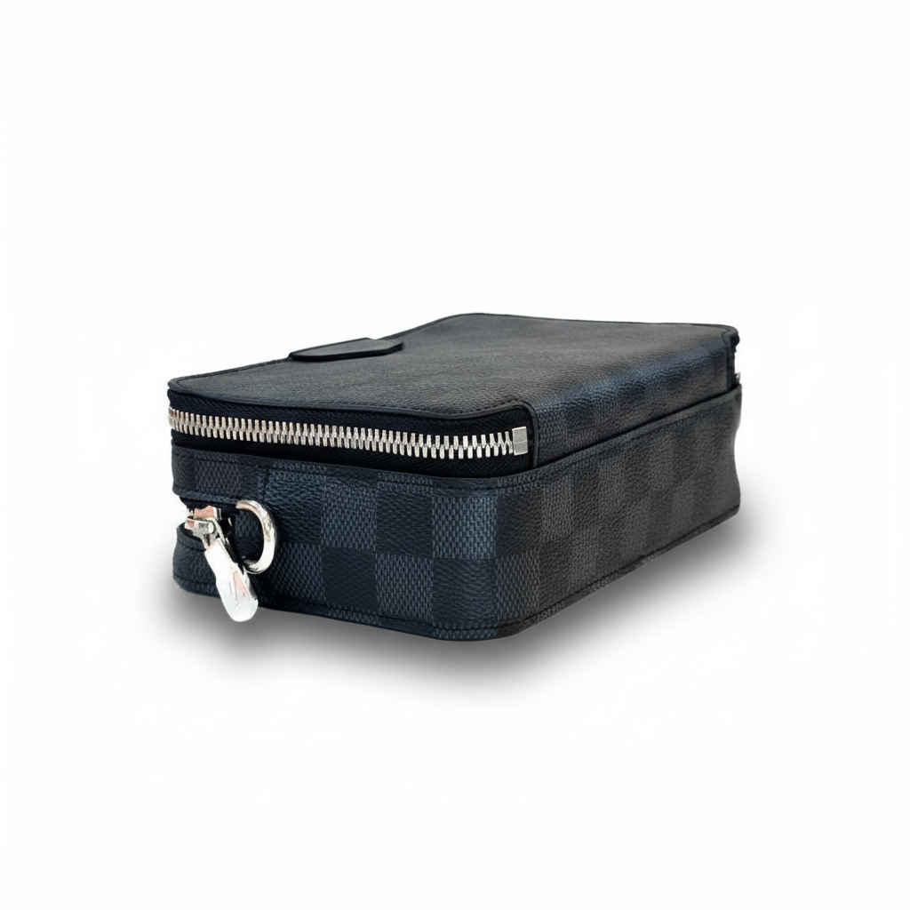 Damier Graphite Belt Bag / Crossbody Pouch