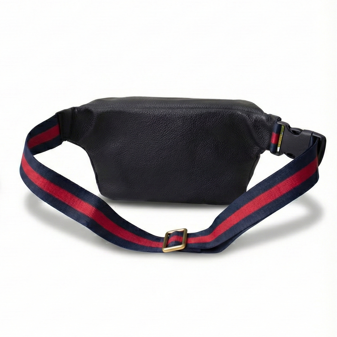 Logo Graffiti Leather Belt Bag