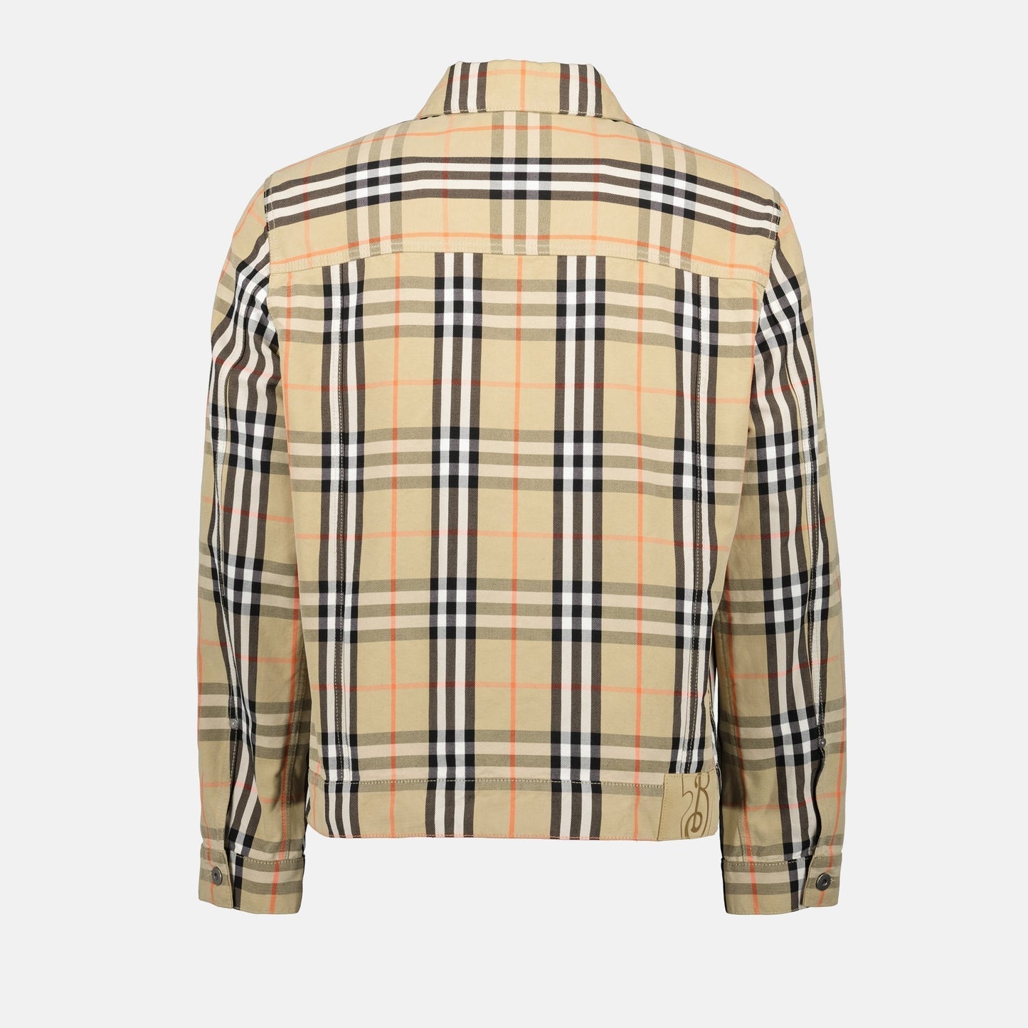 Plaid Denim Jacket