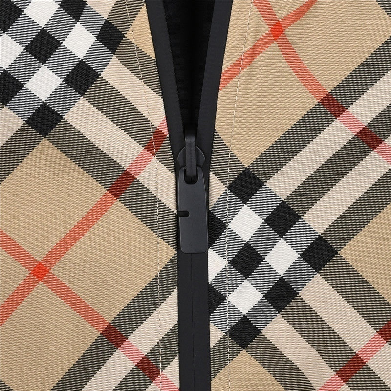 Reversible Vintage Check Hooded Jacket